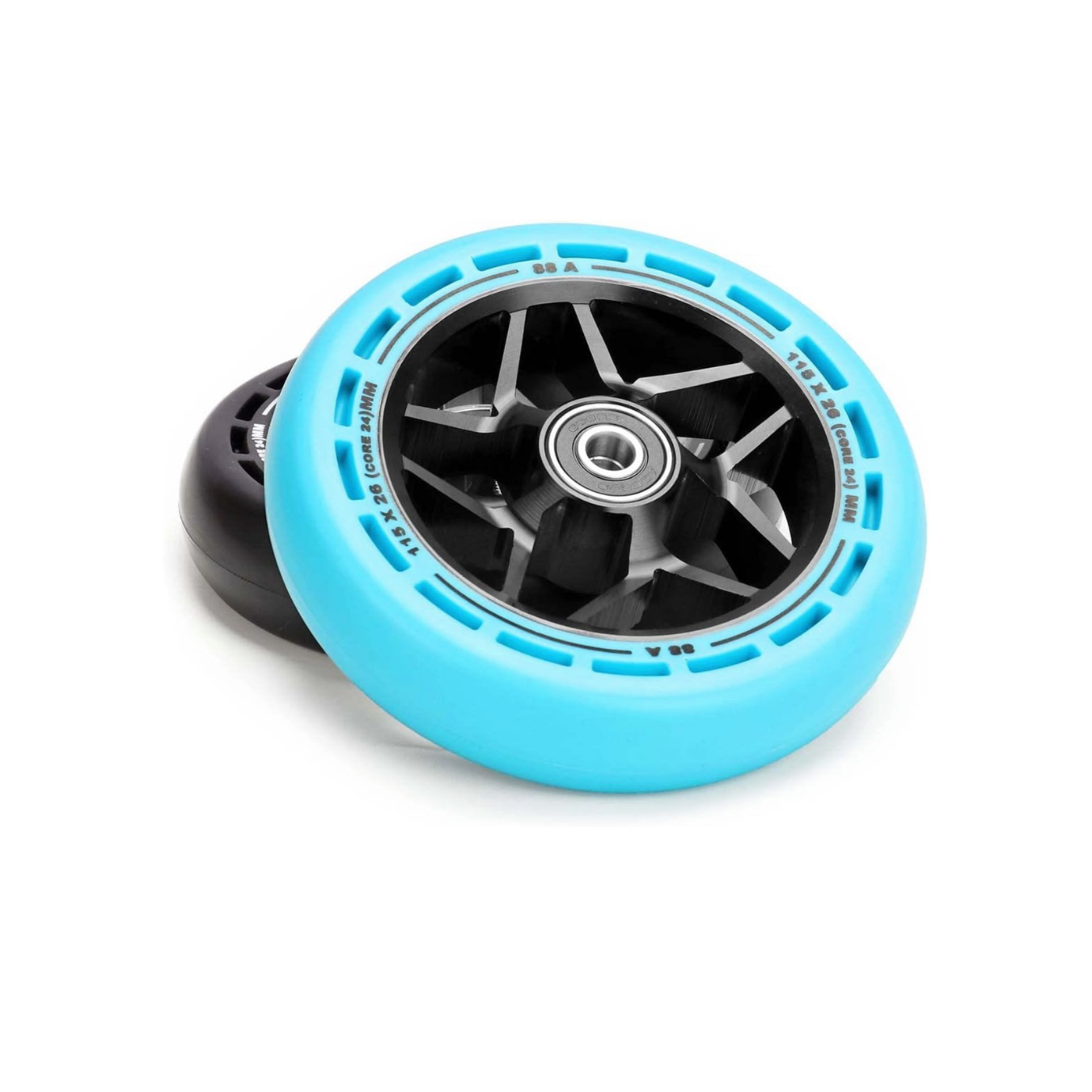 Llantas caster interior de aluminio 4” – Resistencia y Agarre Superior