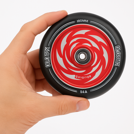 Llantas de 120mm con Rin de Aluminio – Máxima Estabilidad y Diseño Único