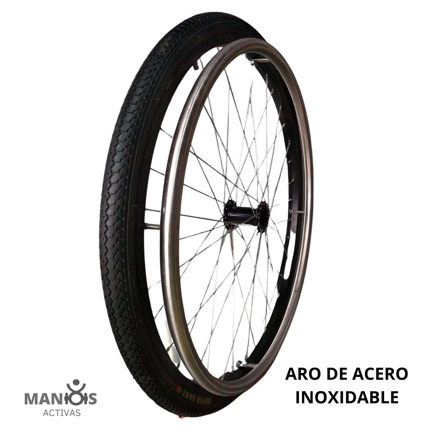 Aros propulsores de Acero inoxidable para rin 24 (2pz)