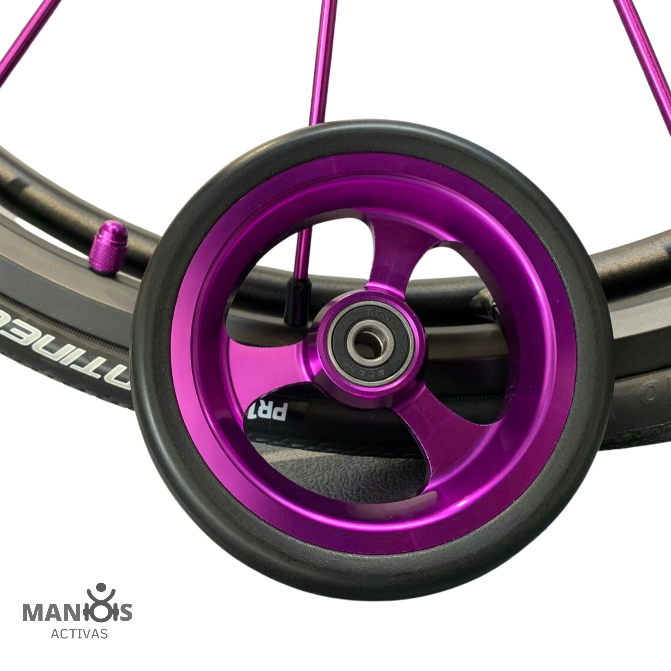 Llantas Caster con Interior de Aluminio - 4”