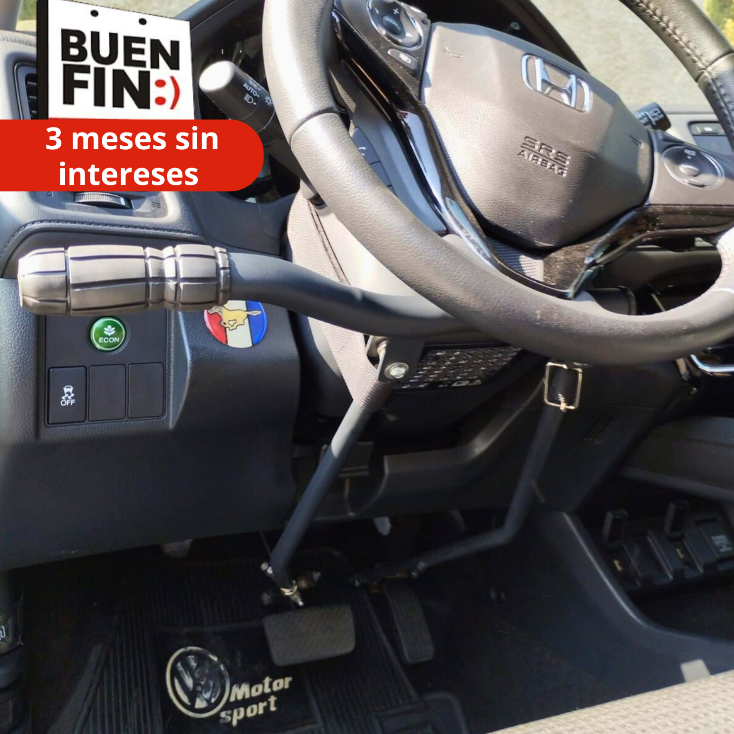 Controles semifijos para freno y Acelerador