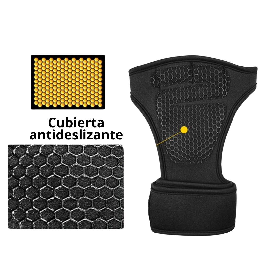 Guantes antiderrapantes de fácil colocación para rodar en silla de ruedas