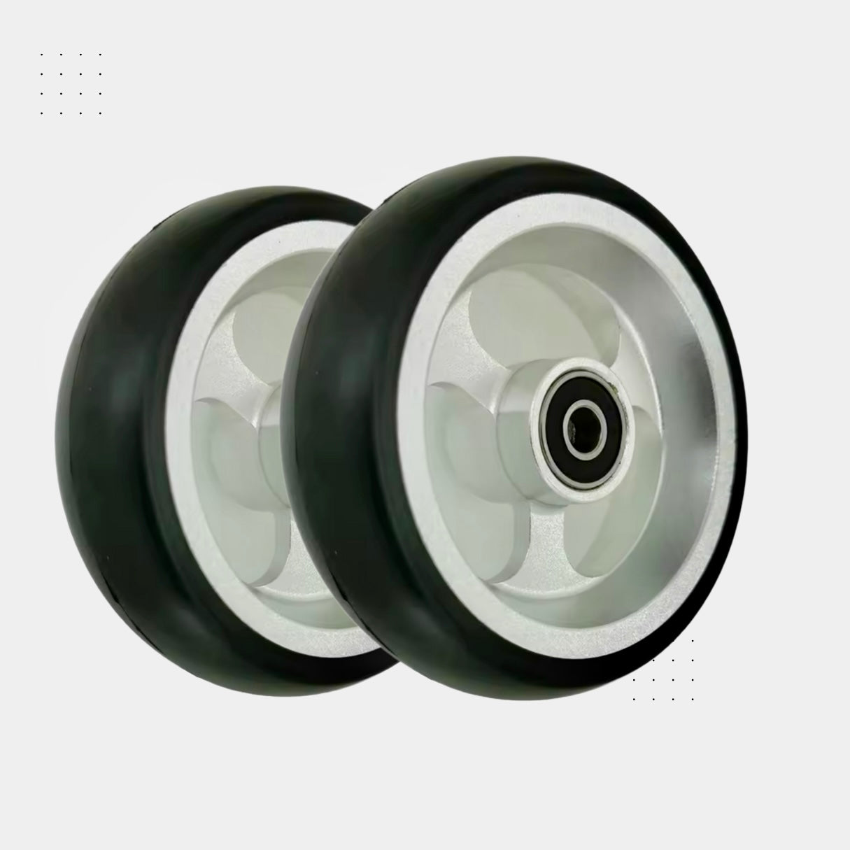 Llantas Caster con Interior de Aluminio - 4”