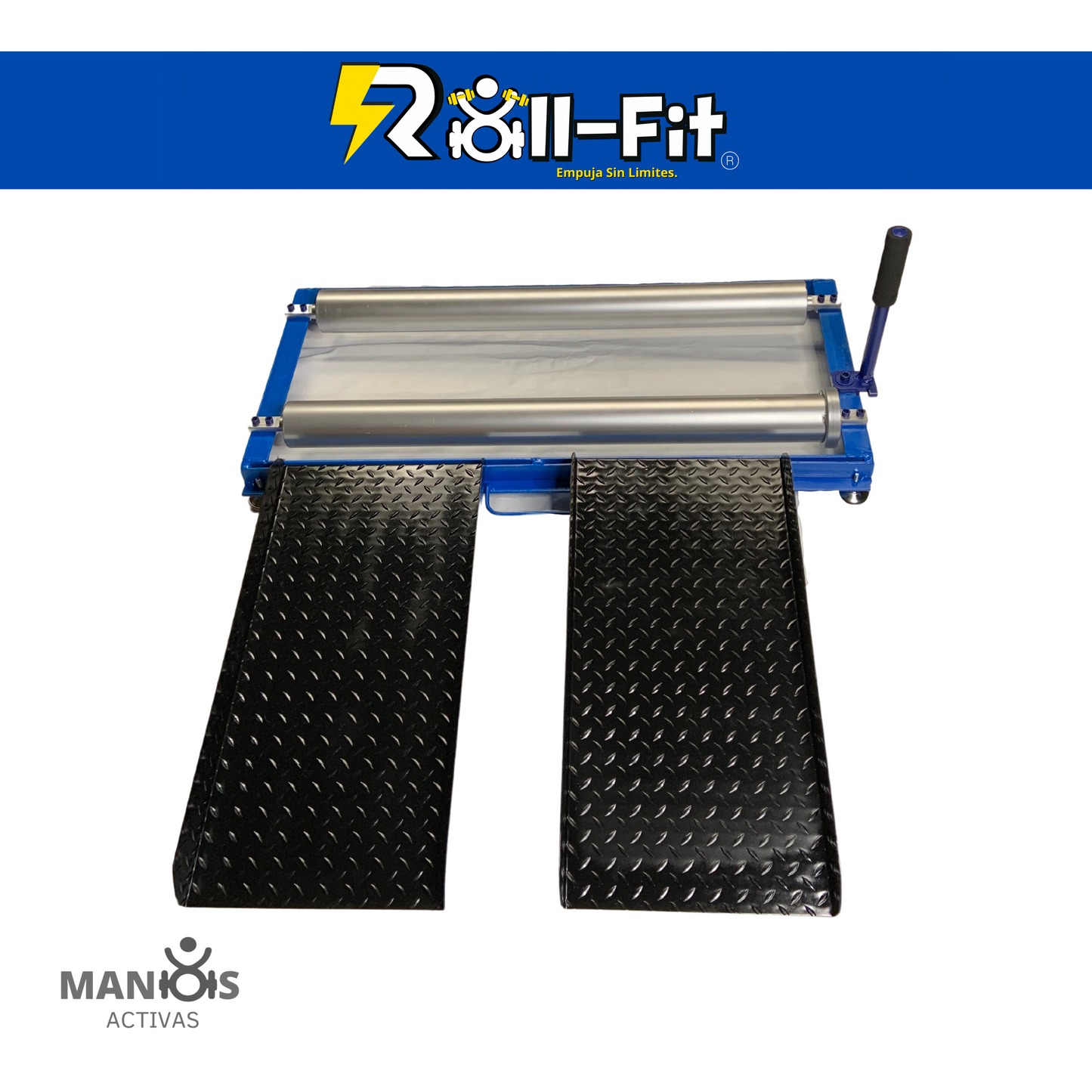 Ejercitadador Roll-fit para sillas de ruedas