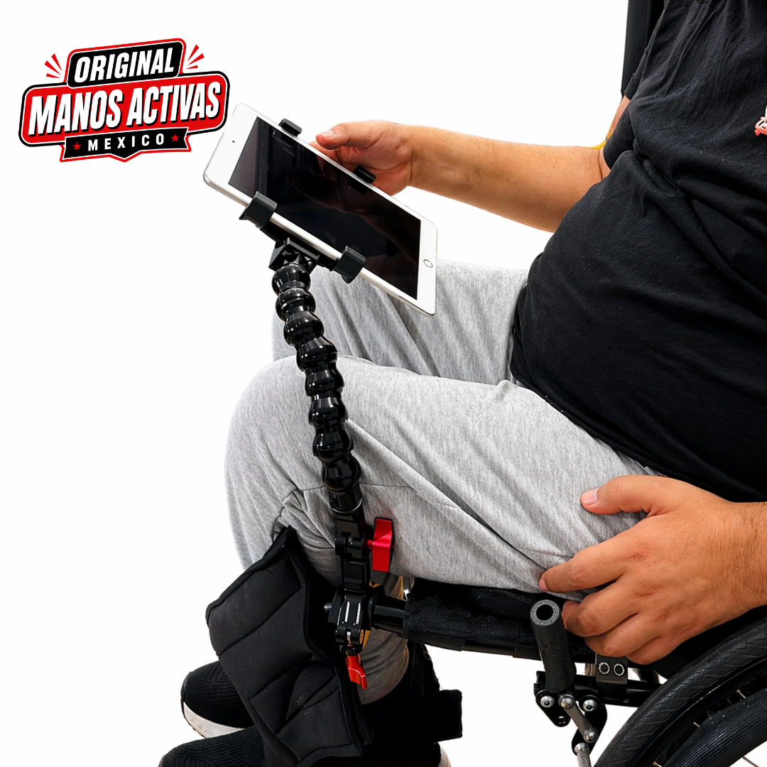 Soporte de tablets Flexible para Silla de Ruedas