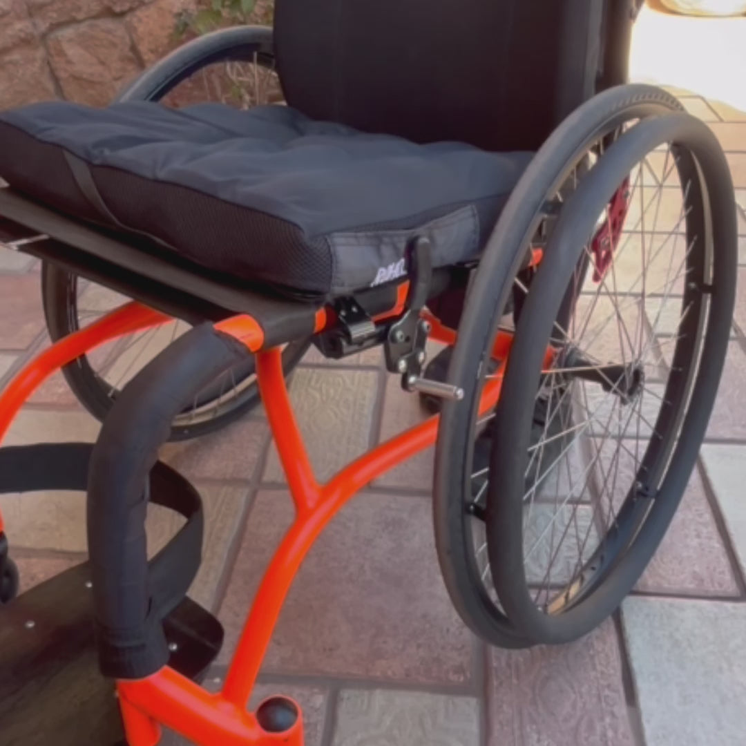 Frenos de palanca para silla de ruedas con clamps de 1” 2pz